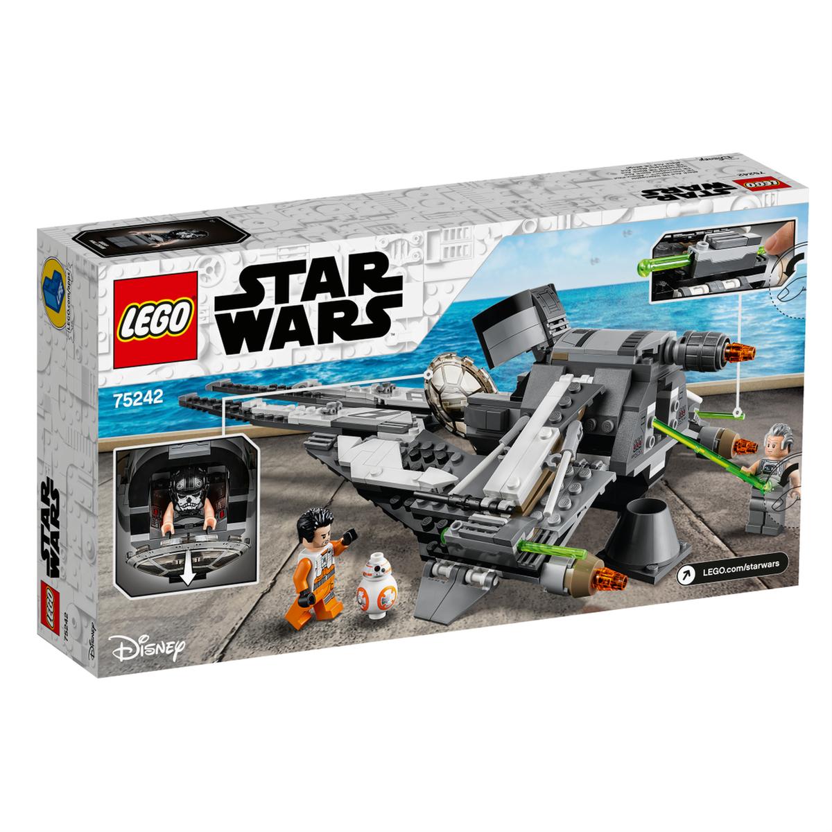 LEGO Star Wars - Interceptor TIE Black Ace - 75242 | Lego Star Wars |  Toys"R"Us España