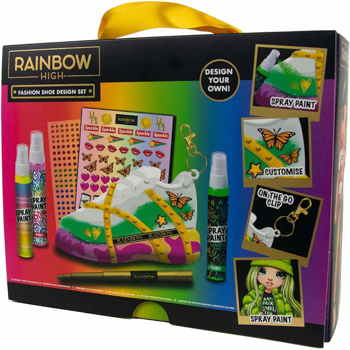 Rainbow High - Diseña tu zapatilla | Coloring De Licencia | Toys"R"Us España