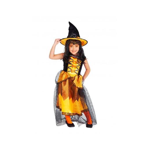 Disfraz infantil - Bruja chic naranja 3-4 años | Halloween Disfraz Niño |  Toys"R"Us España