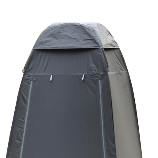 Outsunny - Tenda vestuário dobrável 120x120x190 cm Preto