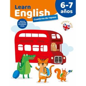 Cuaderno de repaso de inglés 6-7 años