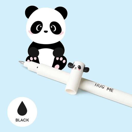 Panda - Bolígrafo borrable Panda-Nero estilo Legami ㅤ, Miscellaneous