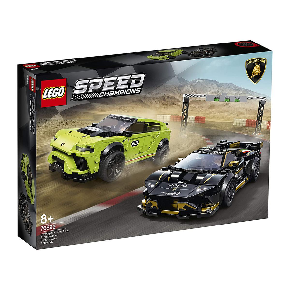 LEGO Speed Champions - Lamborghini Urus ST-X & Lamborghini Huracán Super  Trofeo EVO - 76899 | Lego Racers | Toys"R"Us España