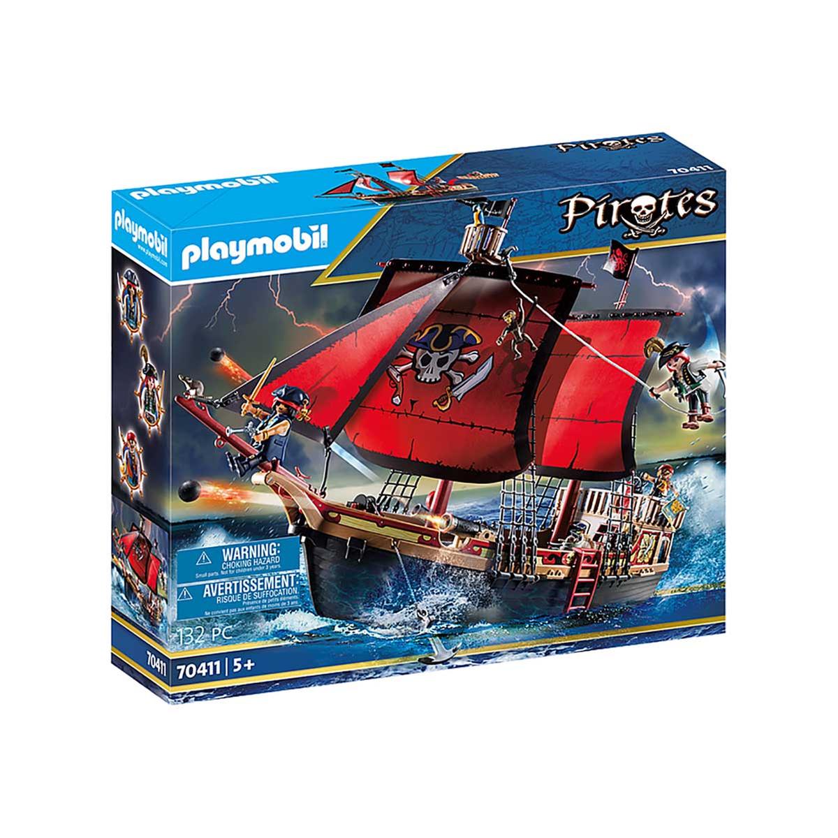 Playmobil - Barco Pirata Calavera - 70411 | Piratas | Toys"R"Us España
