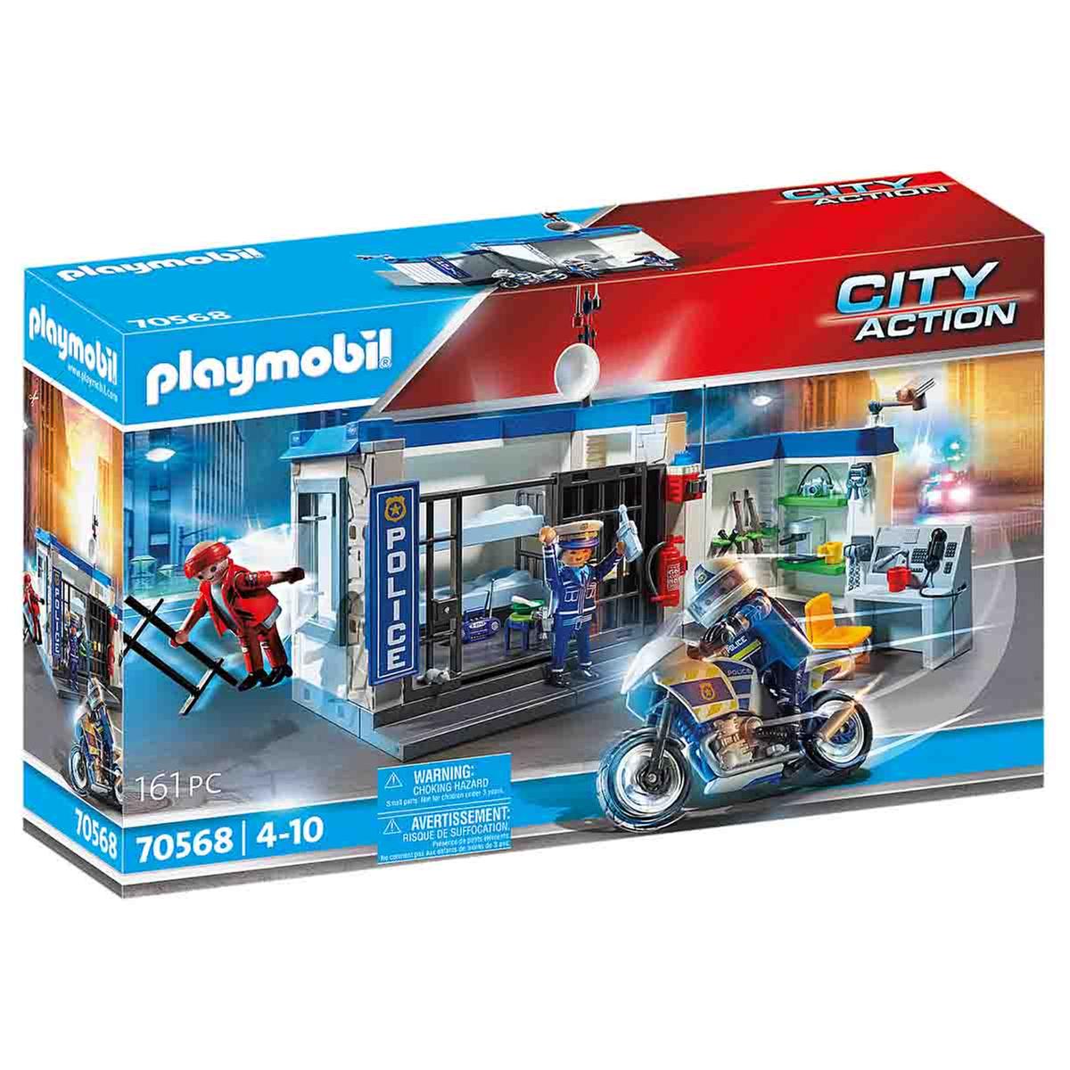 Playmobil - Policía: Escape de la Prisión - 70568 | City Action Policia |  Toys"R"Us España