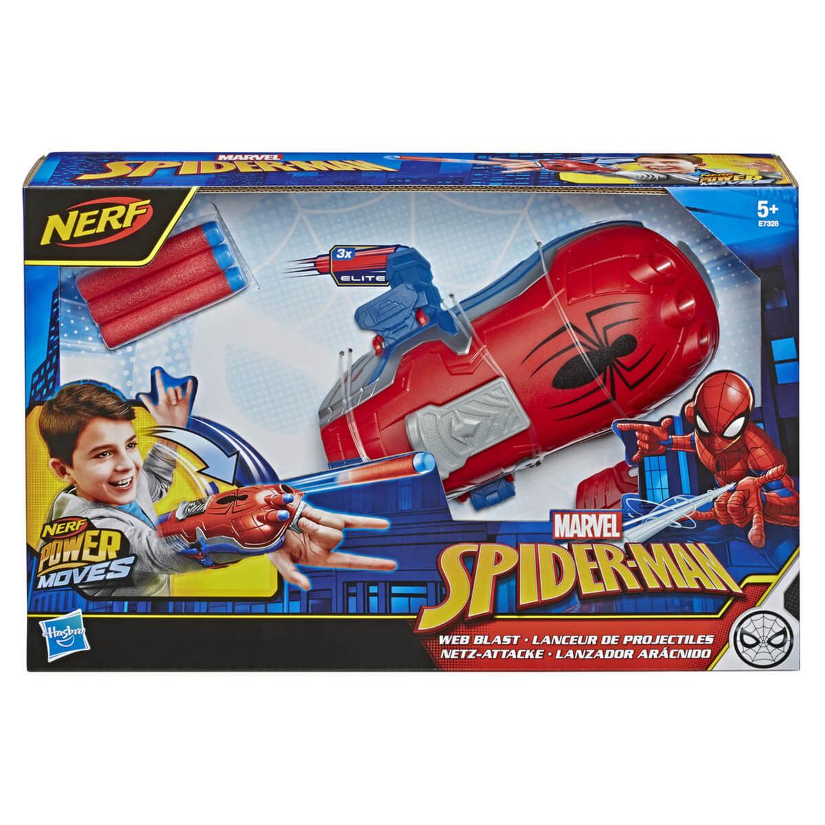 Nerf - Los Vengadores - Lanzador Power Moves Spider-Man | Spiderman |  Toys"R"Us España