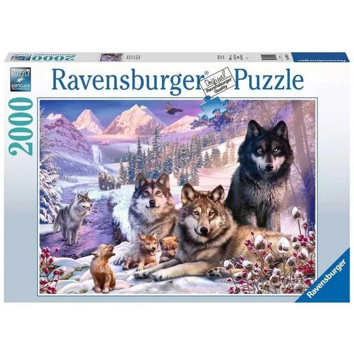 Ravensburger - Rompecabezas de lobos en invierno 2000 piezas, puzzle de  animales ㅤ | Puzzle 2000+ Pzas | Toys"R"Us España
