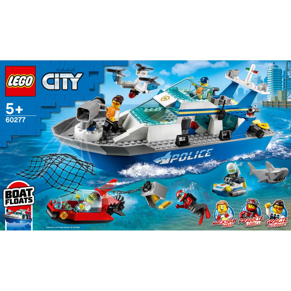 LEGO City - Barco patrulla de policía - 60277 | Lego City | Toys"R"Us España