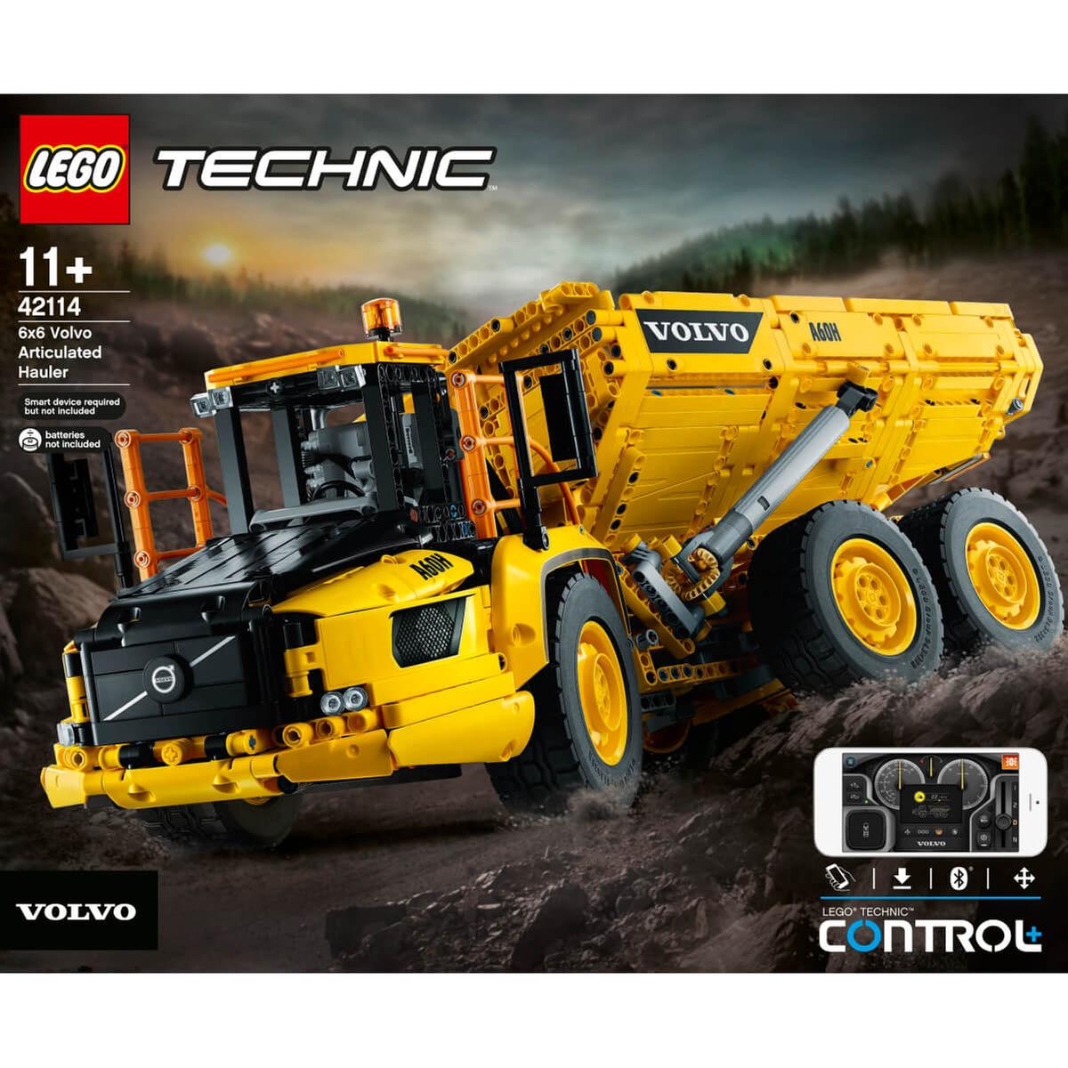 LEGO Technic - Dúmper articulado Volvo 6x6 - 42114 | Lego Technic |  Toys"R"Us España