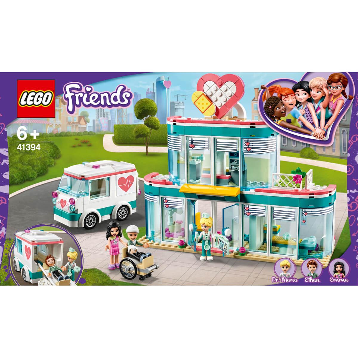 LEGO Heartlake - Hospital de Heartlake City - 41394 | Lego Friends |  Toys"R"Us España