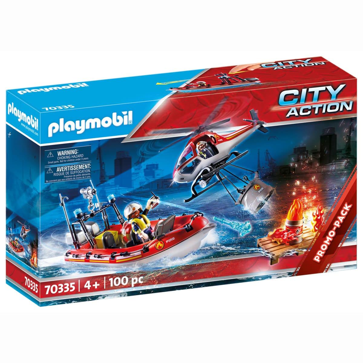 Playmobil - Misión Rescate 70335 | City Action Bomberos | Toys"R"Us España