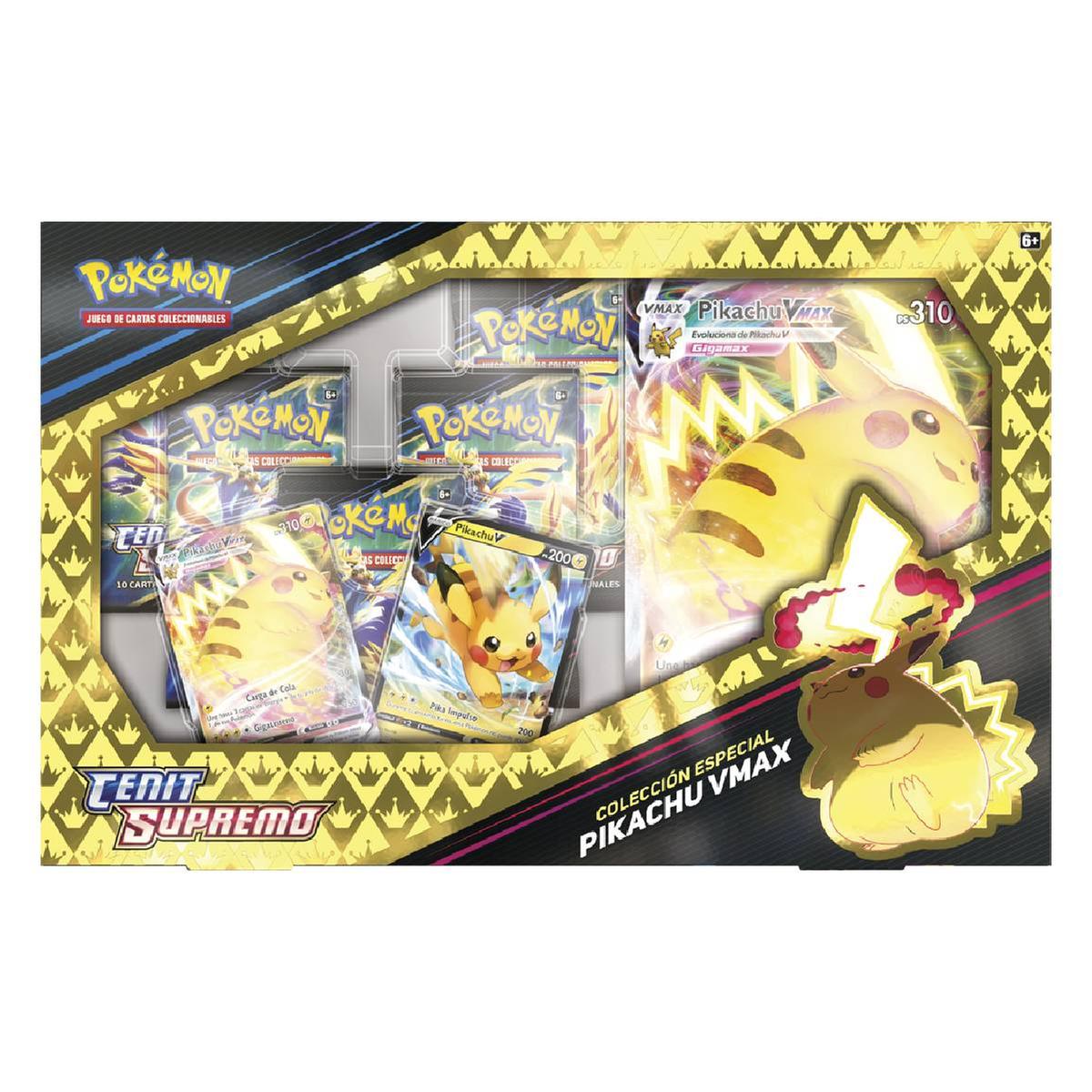 Pokémon - Caja Pikachu VMAX Cenit supremo | Juegos De Mesa | Toys"R"Us  España
