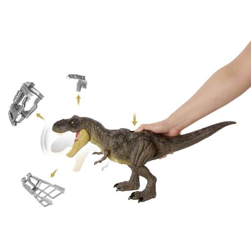 Jurassic World - Figura dinosaurio T-Rex pisa y ataca | Jurassic World |  Toys"R"Us España