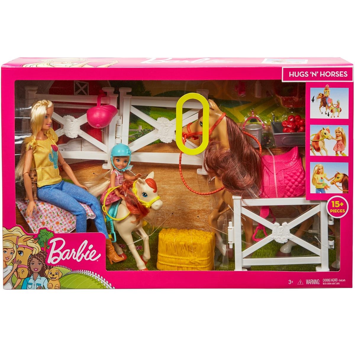 Barbie - Chelsea y Barbie con Caballos | Animales Y Peluches | Toys"R"Us  España
