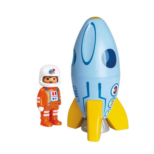 Playmobil 123 - Astronauta con cohete - 70186 | Playmobil 123 | Toys"R"Us  España