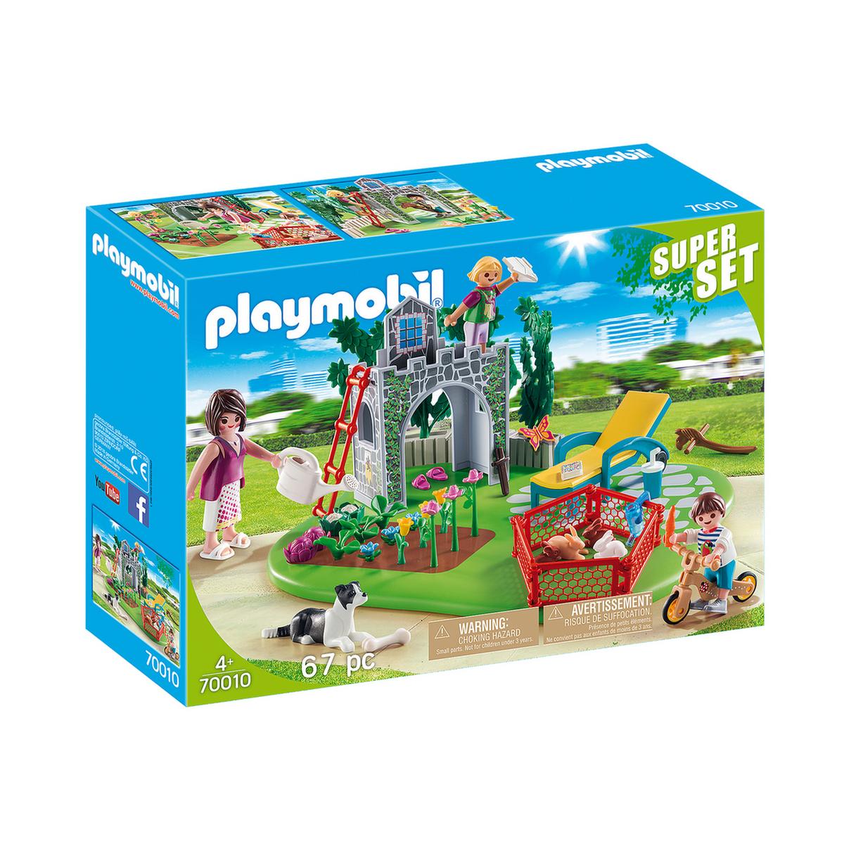 Playmobil - Superset Familia en el Jardín - 70010 | Producto Promocional |  Toys"R"Us España