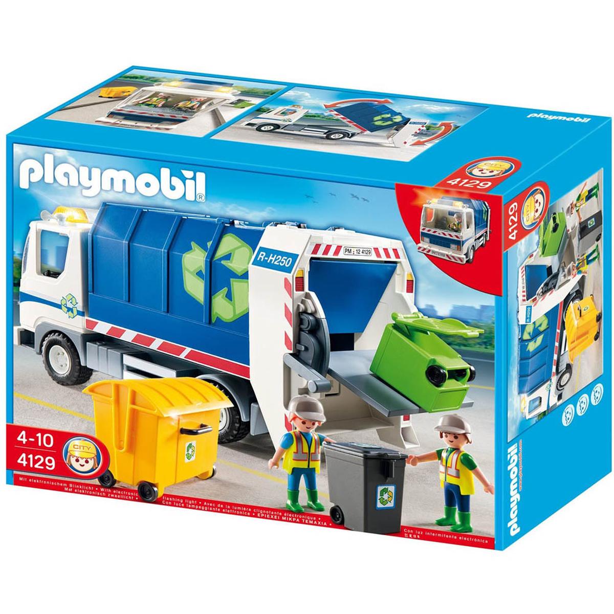 Playmobil - Camión de Reciclaje con Luces - 4129 | City Life Vida En La  Ciudad | Toys"R"Us España