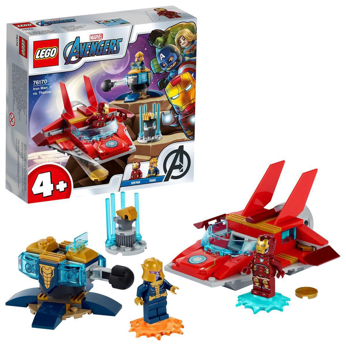 LEGO Marvel Los Vengadores - Iron Man vs Thanos - 76170 | Lego Marvel Super  Heroes | Toys"R"Us España