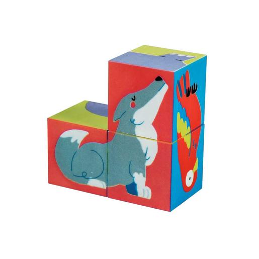 Rompecabezas 12 cubos formas de animales | Puzzle 50+ Pzas | Toys"R"Us  España