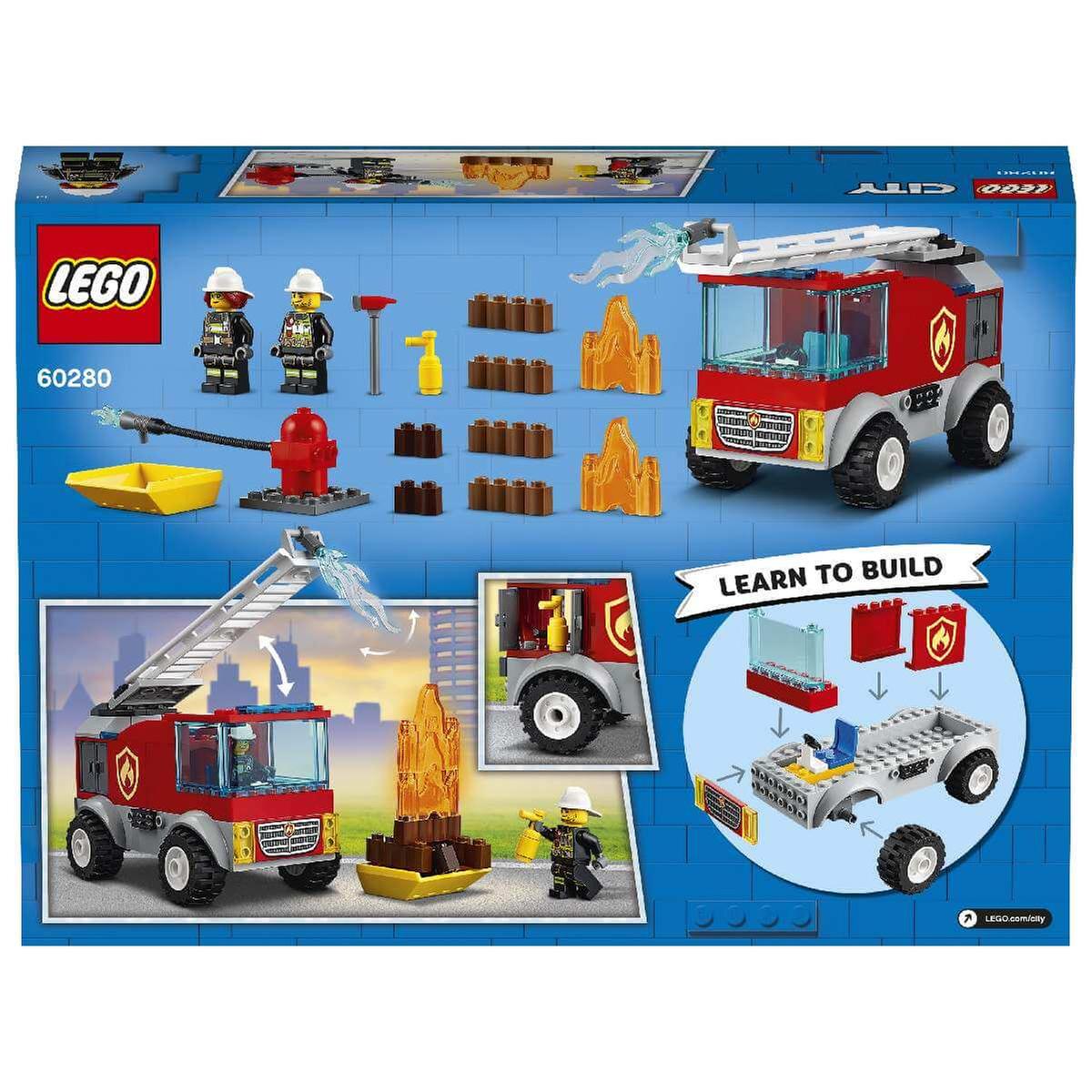 LEGO City - Camión de bomberos con escalera - 60280 | Lego City | Toys"R"Us  España