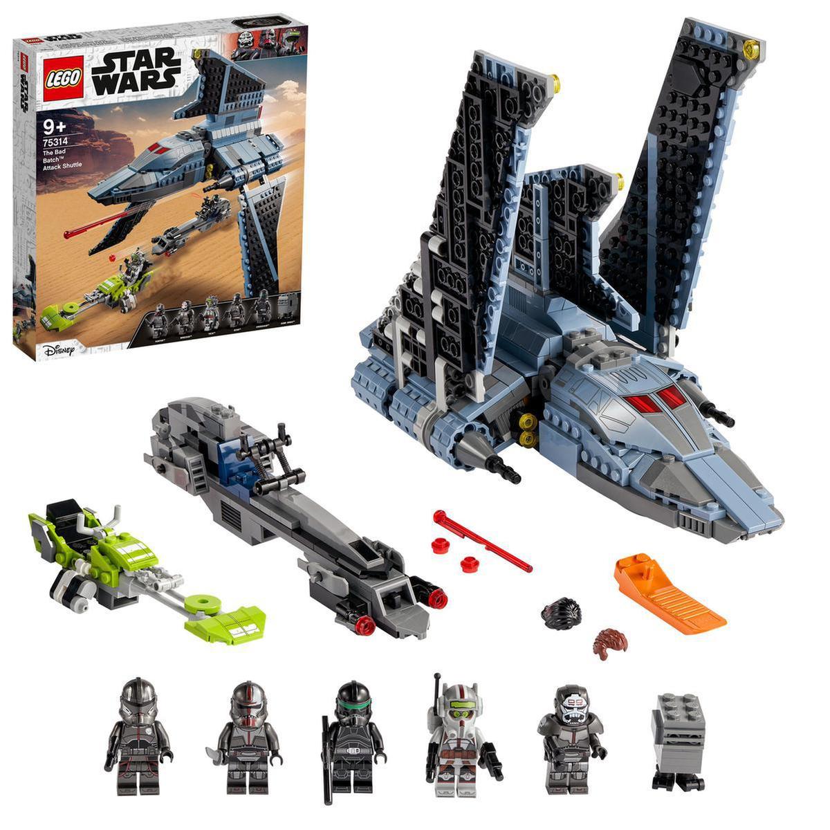 LEGO Star Wars - The Bad Batch: lanzadera de ataque - 75314 | Lego Star Wars  | Toys"R"Us España