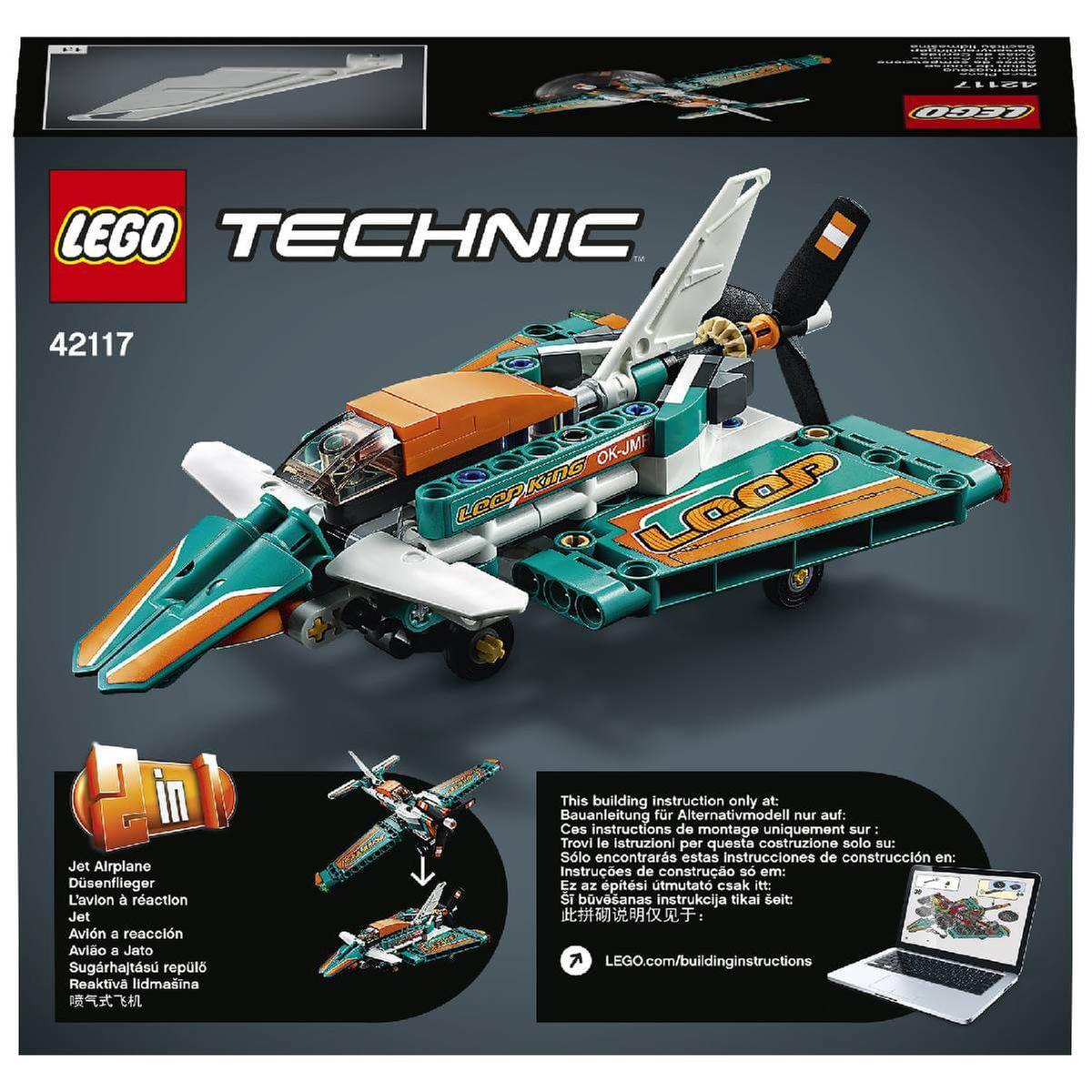 LEGO Technic - Avión de carreras - 42117 | Lego Technic | Toys"R"Us España