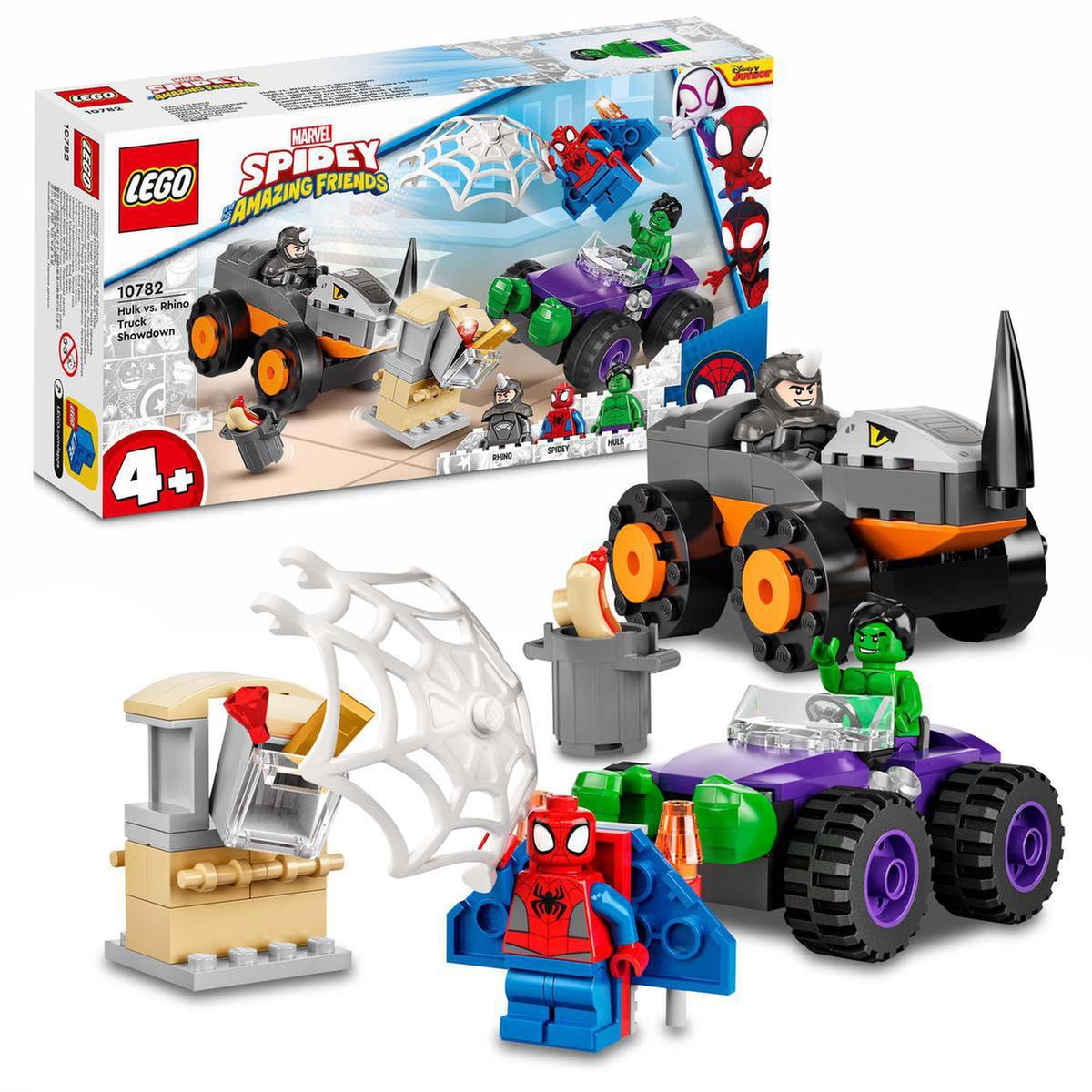 LEGO Marvel - Camiones de combate de Hulk y Rino - 10782 | Lego Marvel  Super Heroes | Toys"R"Us España