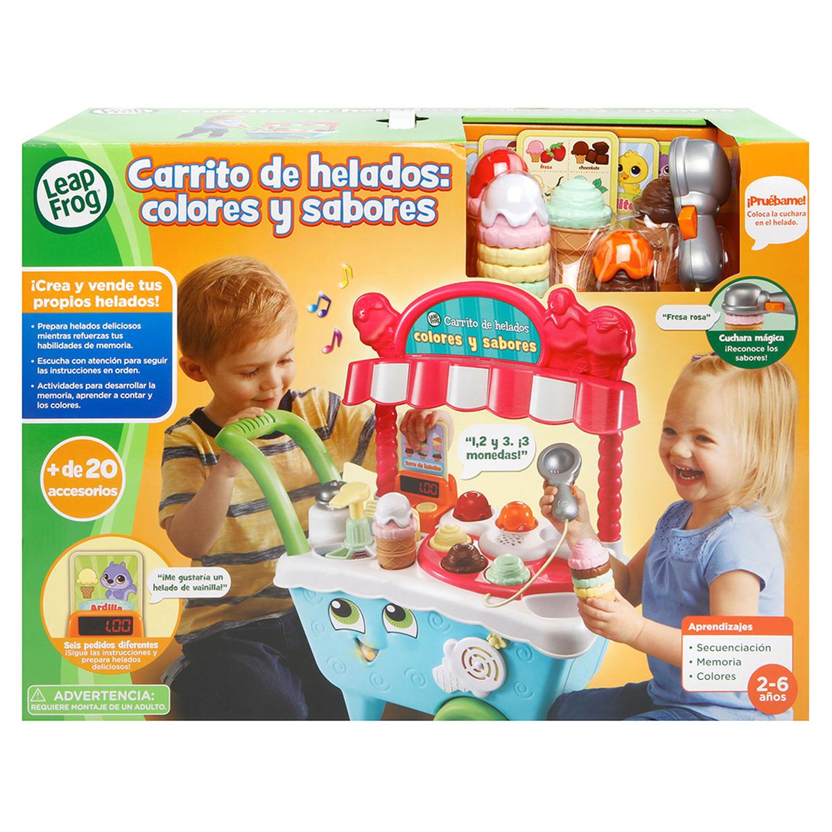 Cefa - Carrito de Helados Colores y Sabores | Leapfrog | Toys"R"Us España