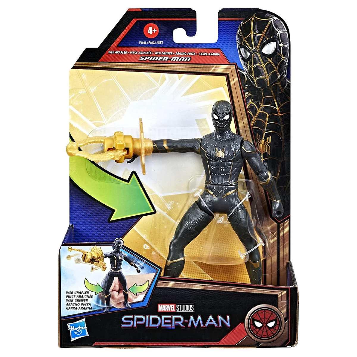 Marvel - Spider-Man - Figura 15 cm traje negro | Spiderman | Toys"R"Us  España