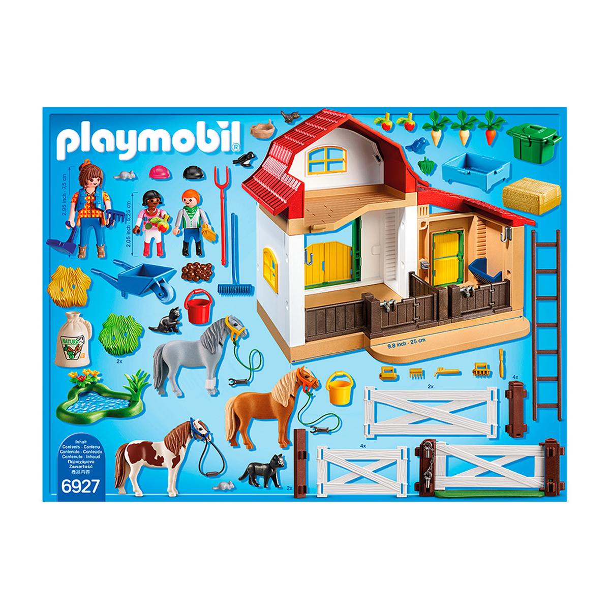 Playmobil - Granja de Ponis - 6927 | Campo | Toys"R"Us España