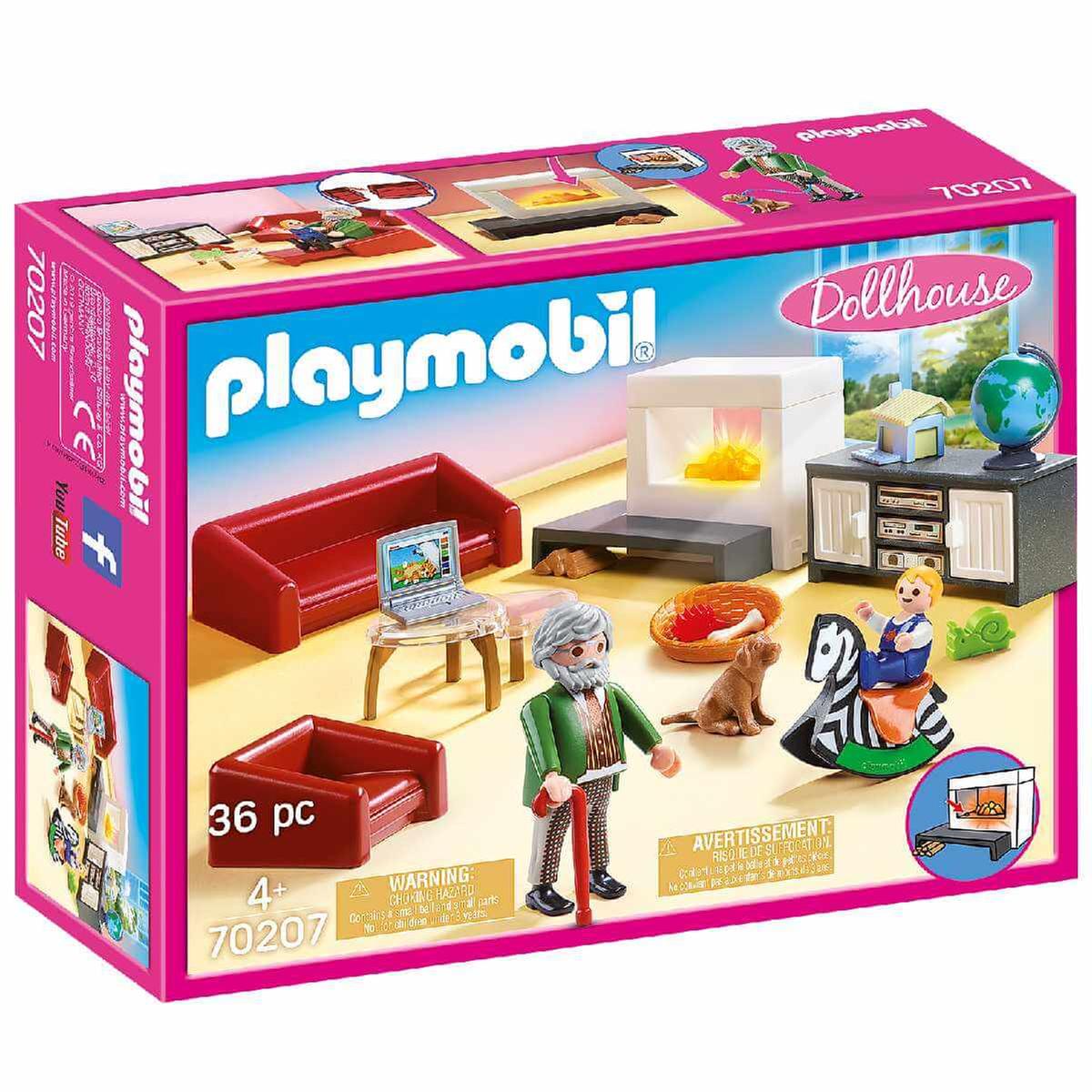 Playmobil - Salón - 70207 | Casa Muñecas | Toys"R"Us España