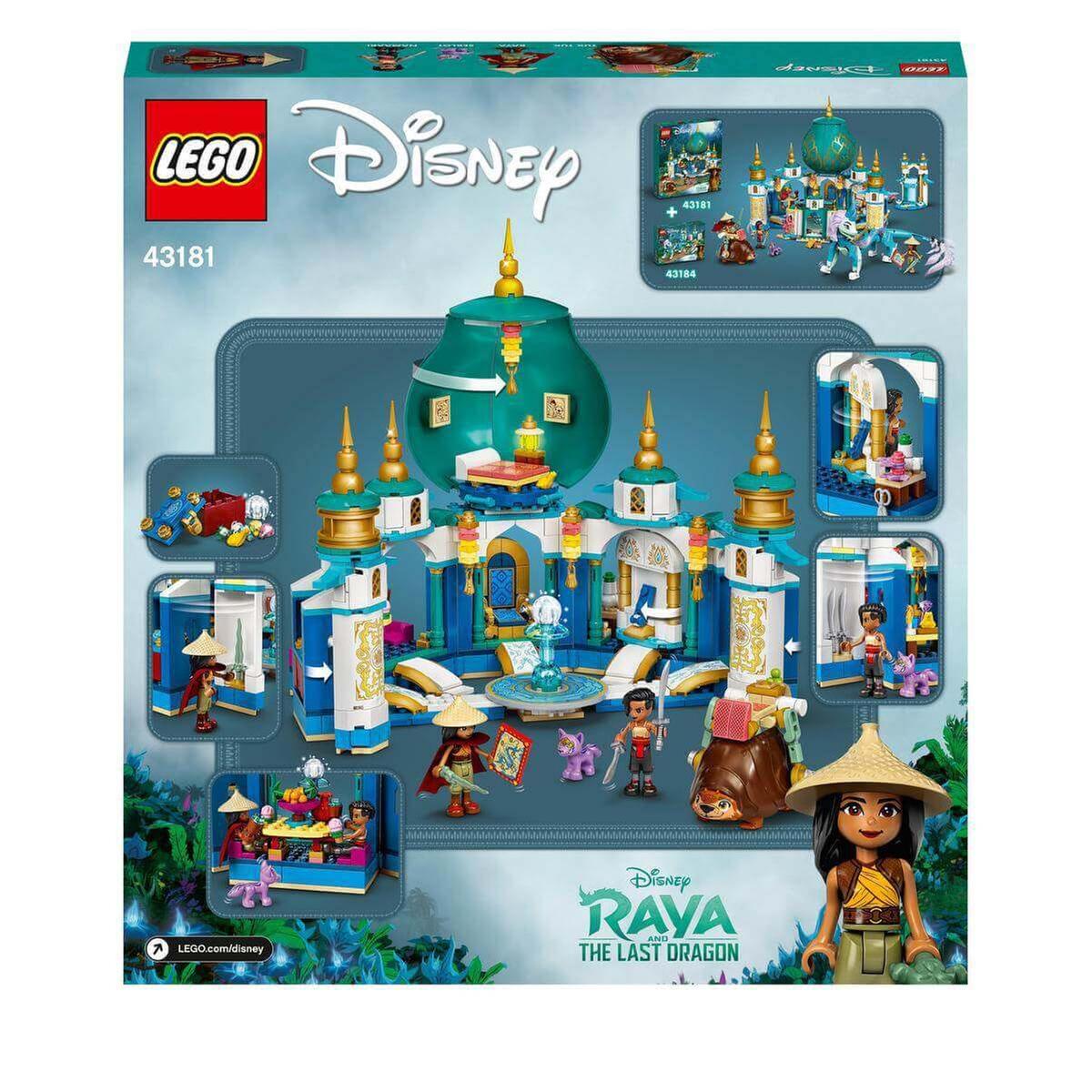 LEGO Princesas Disney - Raya y el Palacio Corazón - 43181 | Raya y el Último  Dragón | Toys"R"Us España