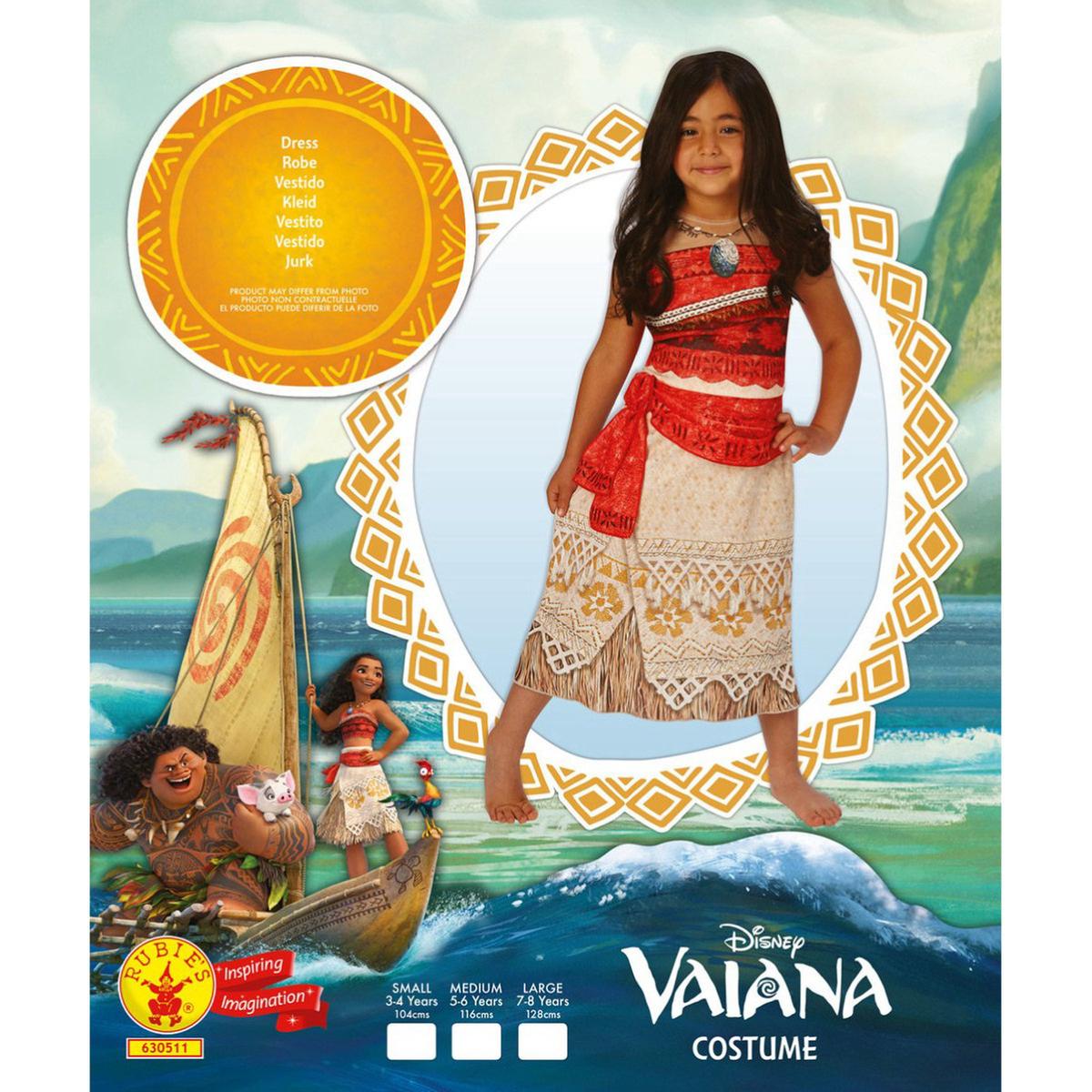 Disfraz Infantil - Vaiana 7-8 años | Disney Princess Dress Up | Toys"R"Us  España