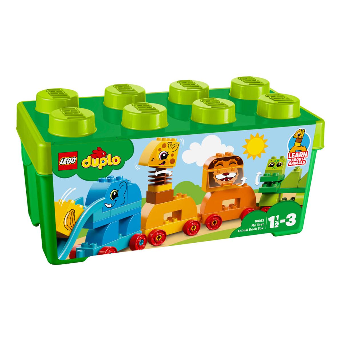 LEGO DUPLO - Caja de Ladrillos Mis primeros Animales - 10863 | Duplo Piezas  y Planchas | Toys"R"Us España
