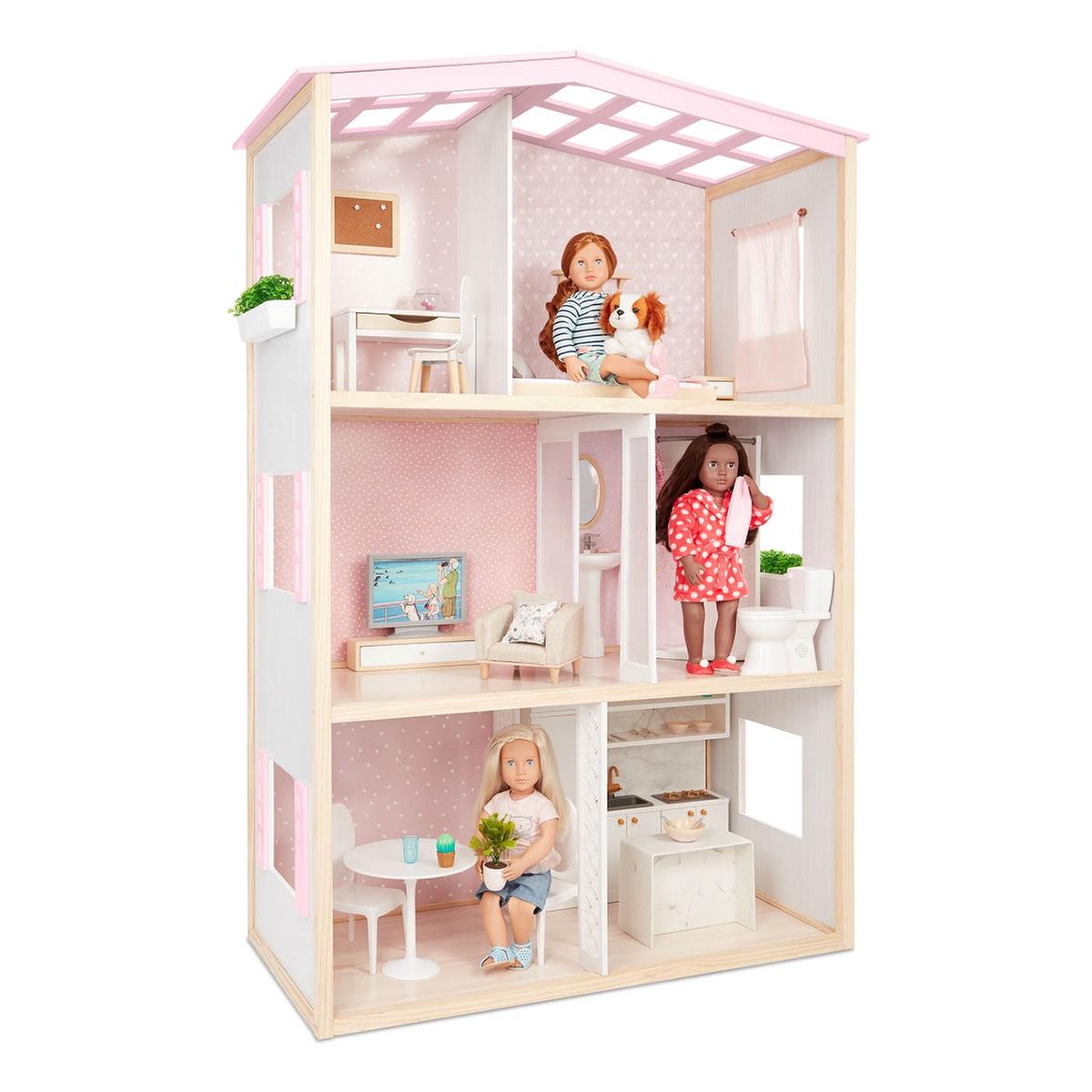 Our Generation - Casa de ensueño 3 pisos | Steffi & Muñeca Evi | Toys"R"Us  España