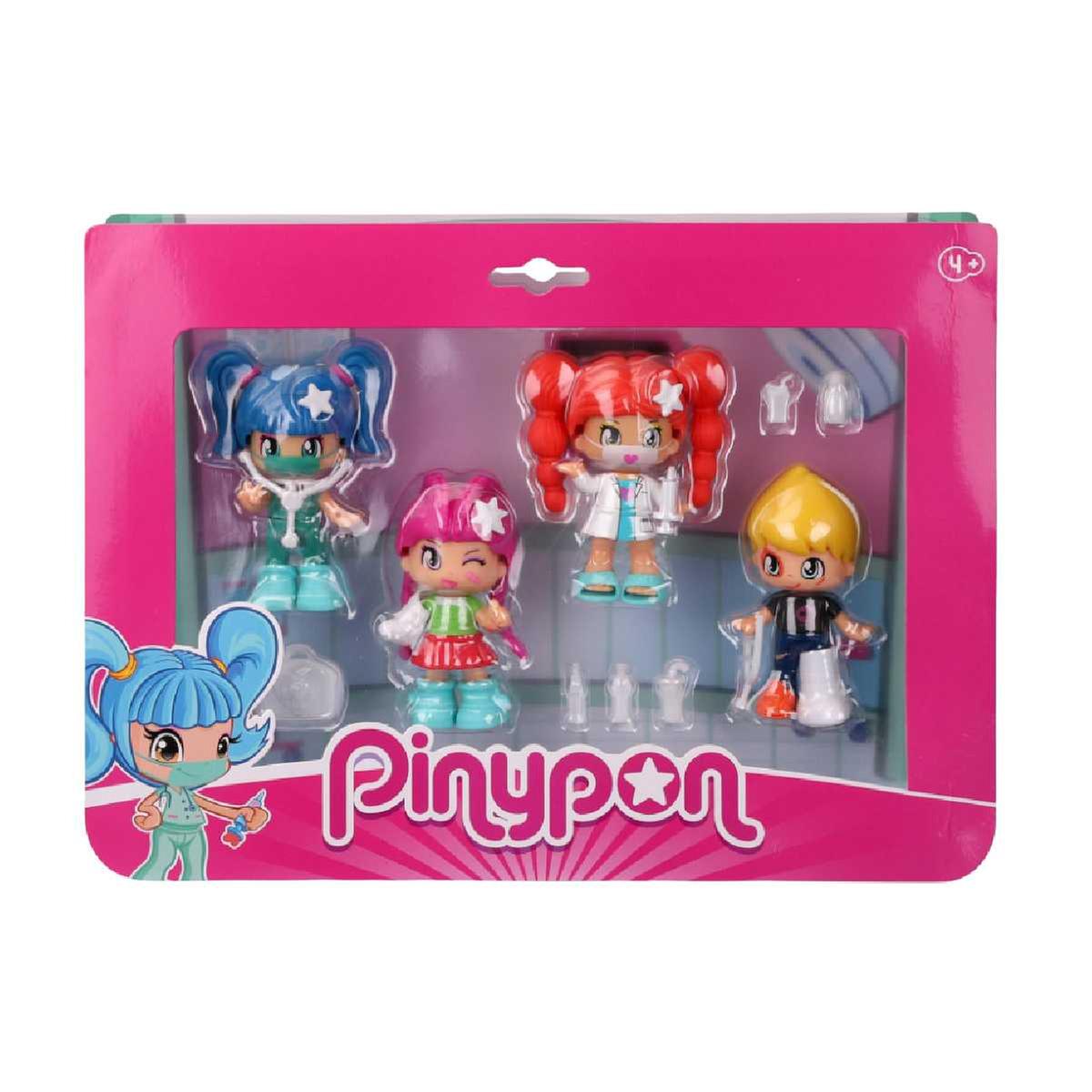 Pinypon - Pack 4 figuras de hospital | Pin Y Pon | Toys"R"Us España