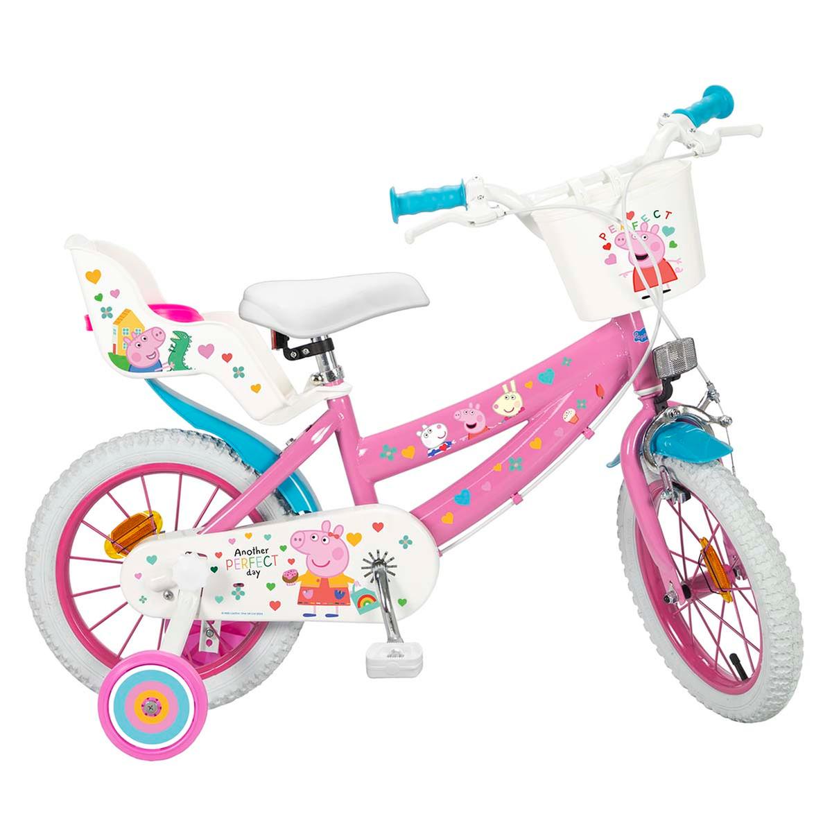 Peppa Pig - Bicicleta 14 pulgadas rosa | Bicis 14' Aventura | Toys"R"Us  España