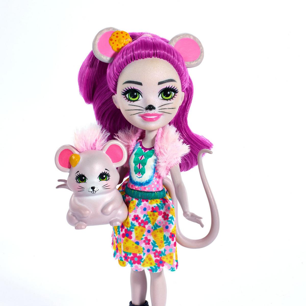 Enchantimals - Mayla Mouse y Fondue - Muñeca y Mascota | Enchantimals |  Toys"R"Us España