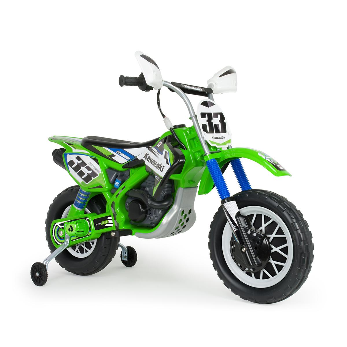 Injusa - Moto Cross Kawasaki a batería 12V (6835) | Motos | Toys"R"Us España