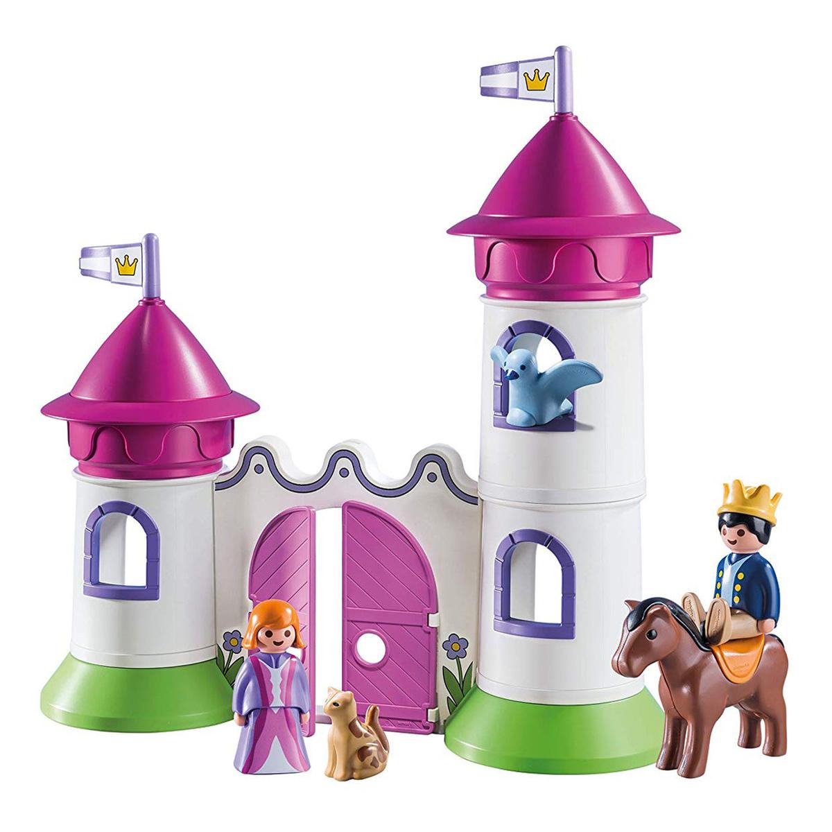 Playmobil 1.2.3 - Castillo con Torre Apilable - 9389 | Playmobil 123 |  Toys"R"Us España
