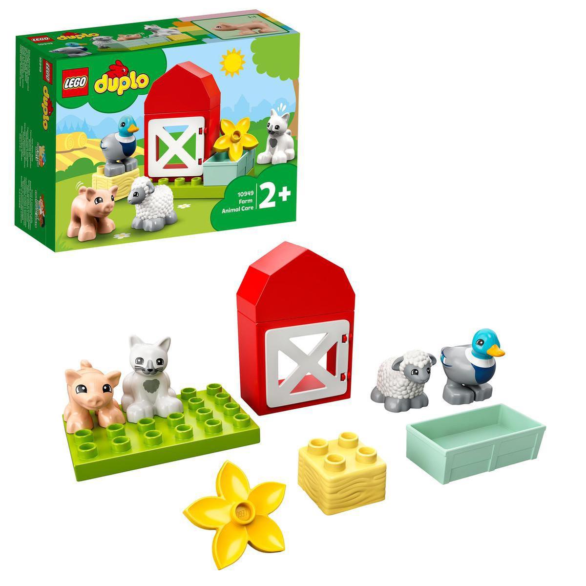 LEGO DUPLO - Granja y animales - 10949 | Lego Bloques Y Bases | Toys"R"Us  España
