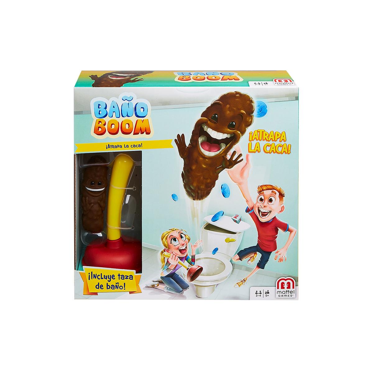 Mattel Games - Baño Boom - Juego de Mesa | Juegos Niños +5 Años | Toys"R"Us  España