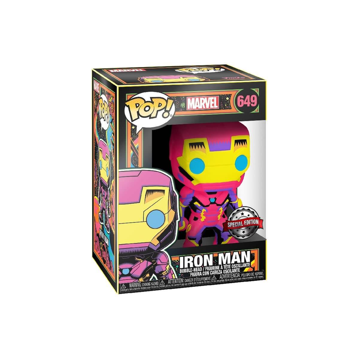 Marvel - Iron Man - Figura Funko POP Black Light | Funko | Toys"R"Us España