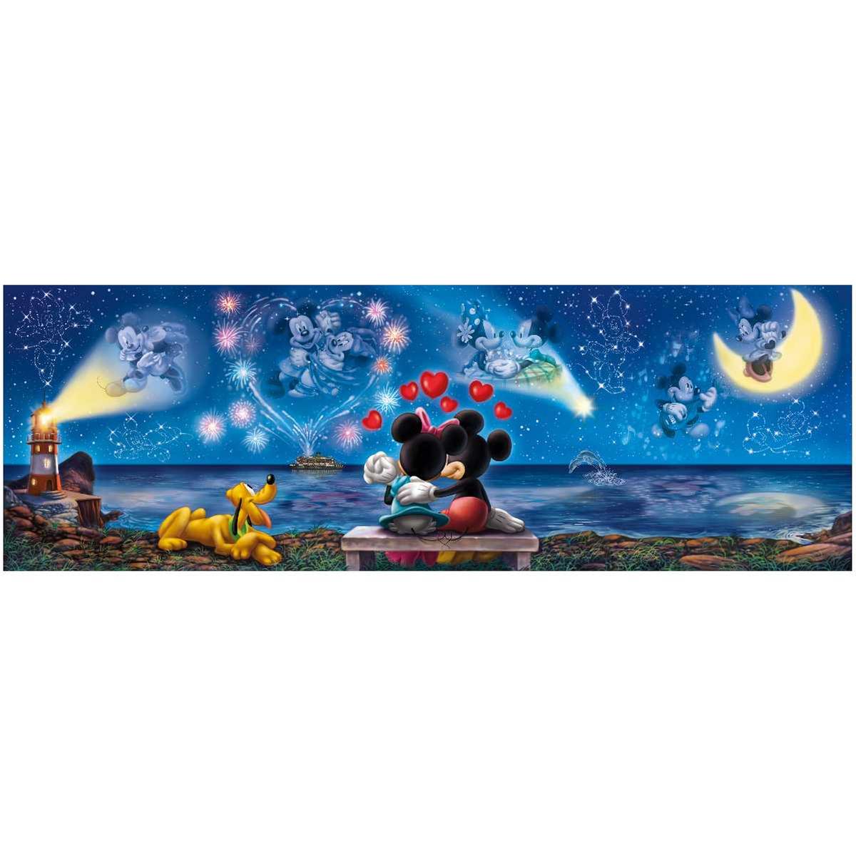 Disney - Puzzle panorama Mickey y Minnie - 1000 piezas | Clementoni |  Toys"R"Us España