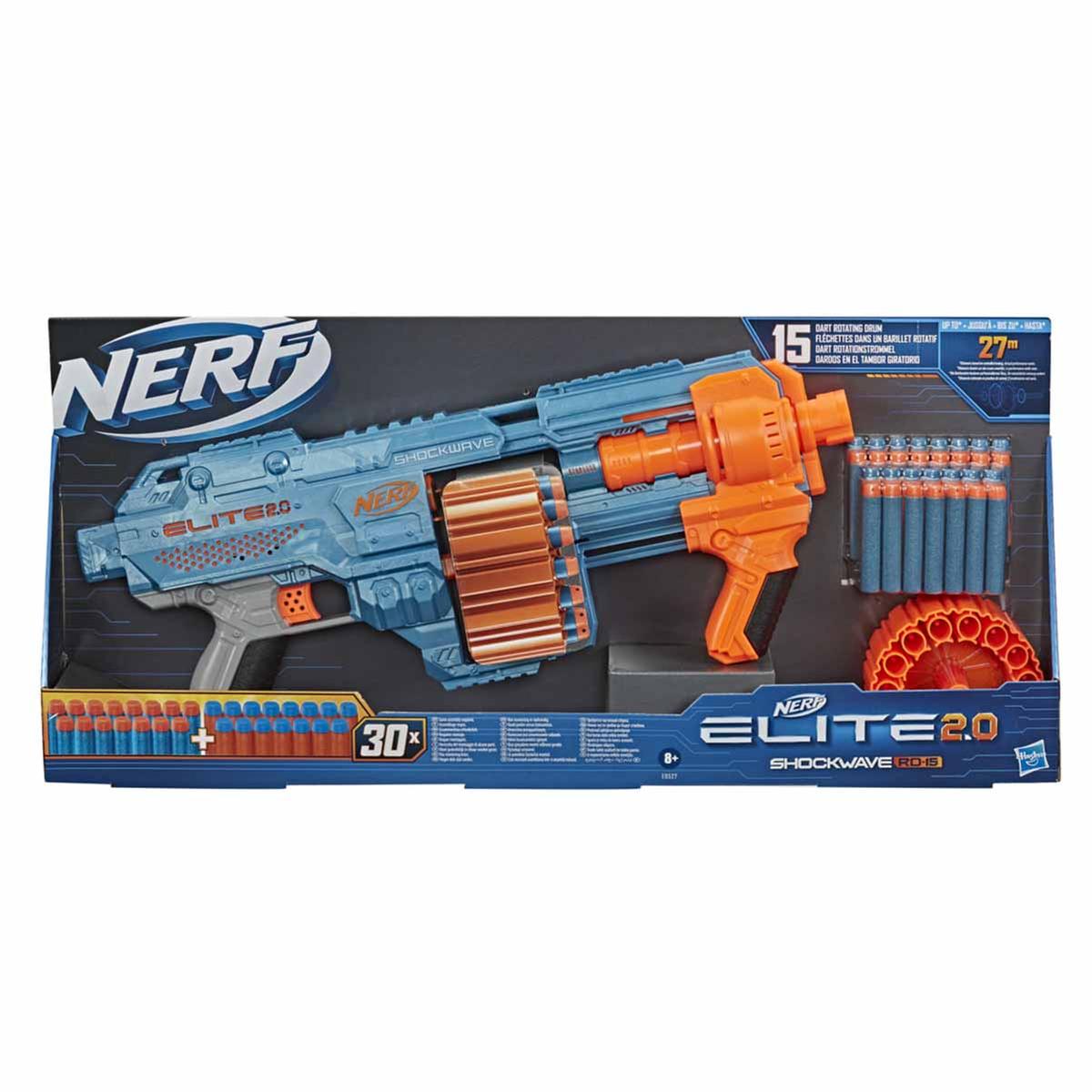 Nerf Elite 2.0 - Shockwave RD-15 | Nerf | Toys"R"Us España