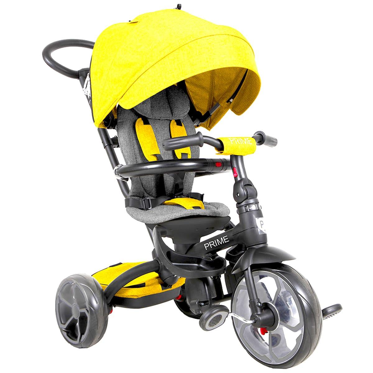 Triciclo Evolutivo Qplay Prime Amarillo | Scooters En Linea | Toys"R"Us  España