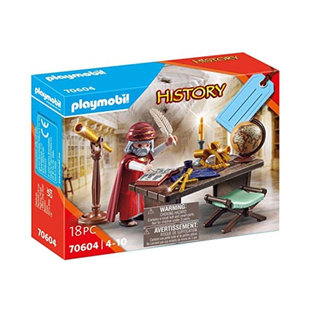 Playmobil - Set astrónomo - 70604 | Historia | Toys"R"Us España
