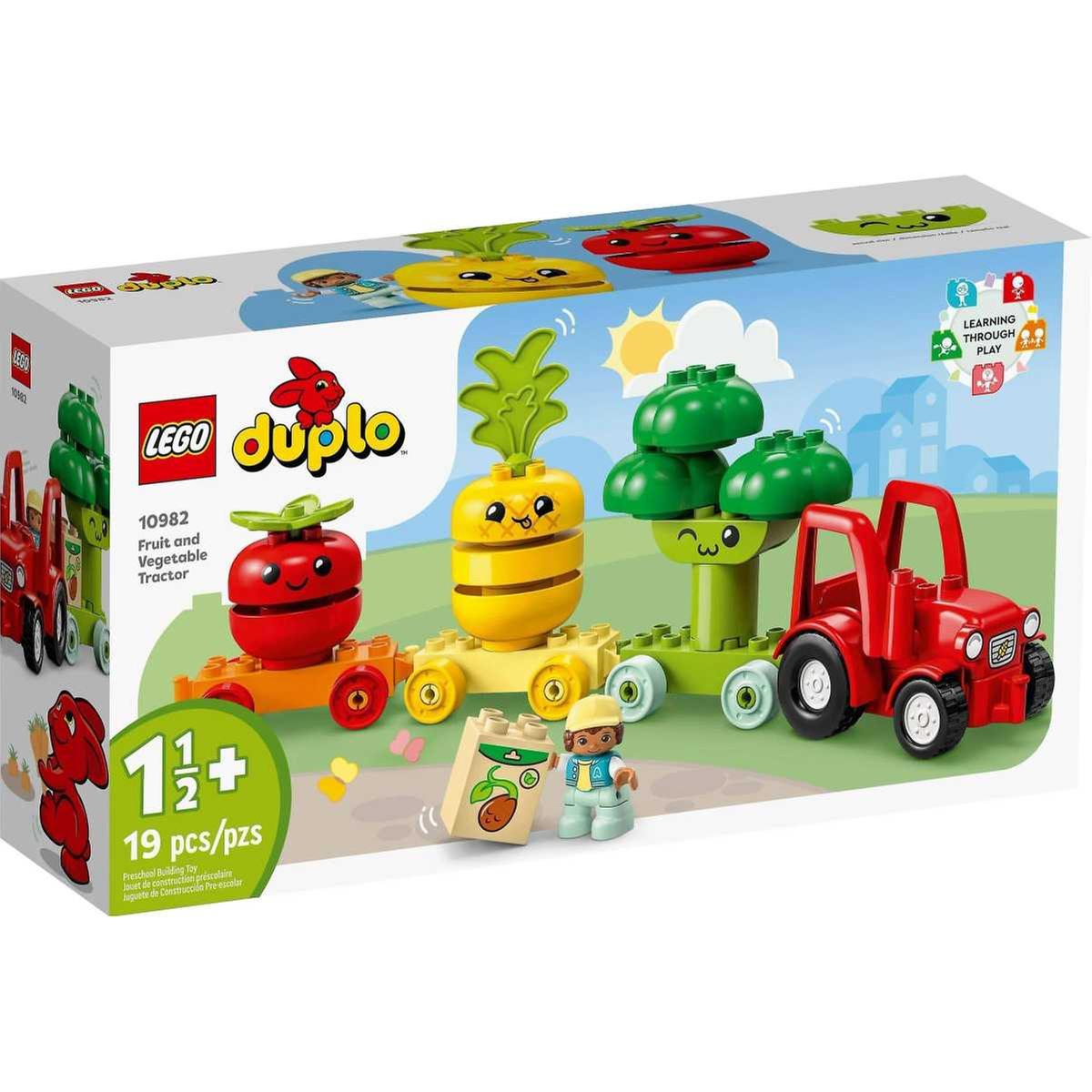 LEGO - Tractor de frutas y verduras educativo y apilable 10982 | Duplo  Otros | Toys"R"Us España