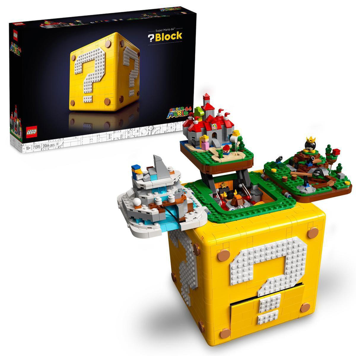 LEGO Super Mario - Bloque Interrogación de Super Mario 64 - 71395 | Lego  Otras Lineas | Toys"R"Us España
