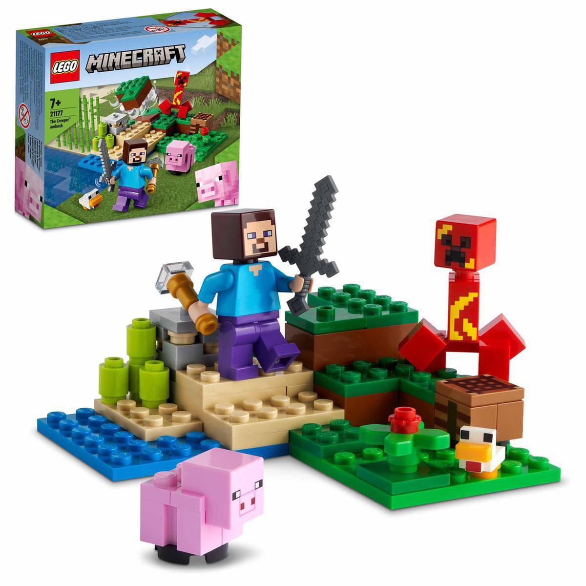 LEGO Minecraft - La emboscada del Creeper - 21177 | Lego Minecraft |  Toys"R"Us España